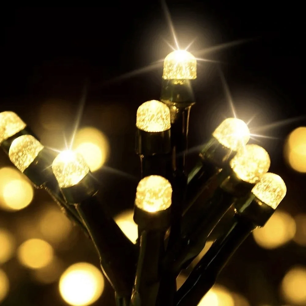 ULG Bubble LED String Lights 200/300 LED Warm White Indoor Outdoor Decor‎